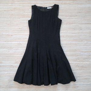 Calvin Klein Classic Little Black Dress Size 6P - back to office look
